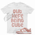 CUTE T Shirt for  WMNS Dunk Low Rose Whisper Foamposite Gold 1 Mid High