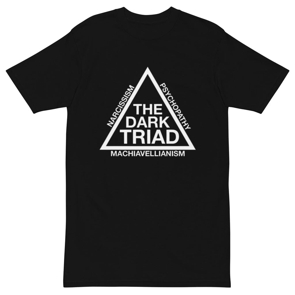 Dark Triad Underground Parody T Shirt Grunge Y2K Goth Emo Archive Opium
