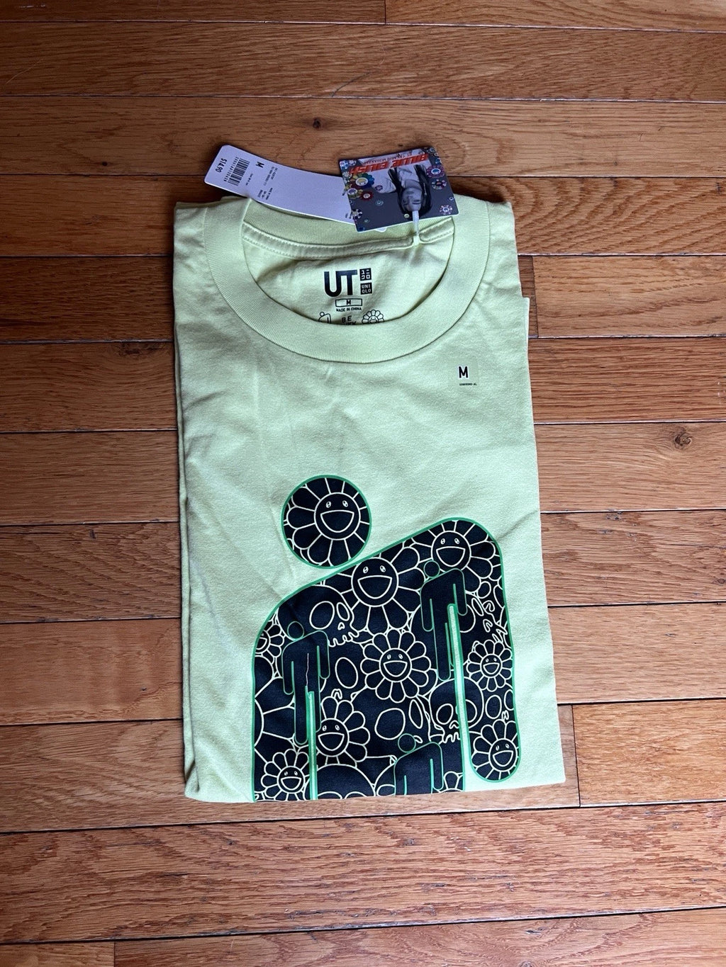 Uniqlo UT Billie Eilish x Takashi Murakami t-shirt pop art artist t-shirt MEDIUM