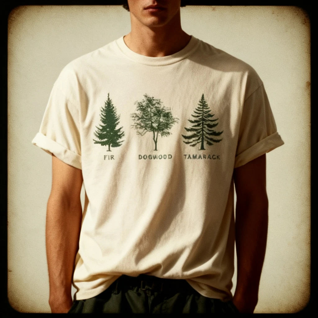 Subtle Anti Trump T shirt, FDT, Anti Maga Shirt, Fir Tree, Dogwood, Tamarack NWT