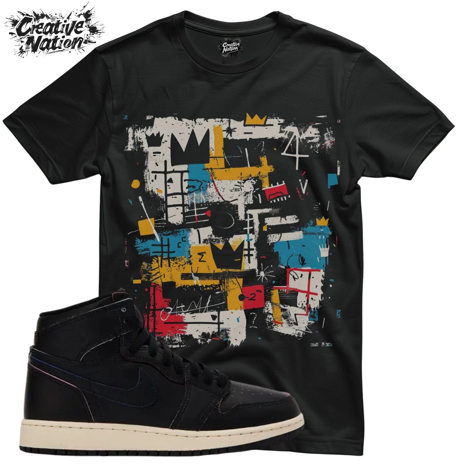Shirt To Match 1 High OG Self Expression Unisex Tee Sneaker Shirt Cool Shirt