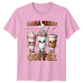 Mama Needs Coffee T-Shirt Cute Coffee Lover Mom Gift Tee