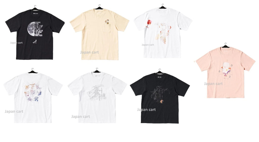 Uniqlo Final Fantasy UT Short Sleeve Graphic T-shirt Unisex Regular Fit JP New