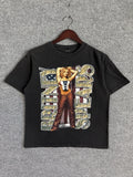 Vintage Britney Spears "Oops I Did It Again" Rap Tee T Shirt 90s Y2K Size Medium