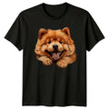 Cute Chow Chow Dog Portrait Graphic Pet Lover T-Shirt