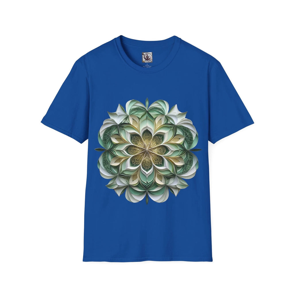 Money Mandala Unisex T-Shirt, Boho Style Tee, Nature Lover Gift, Casual Wear,