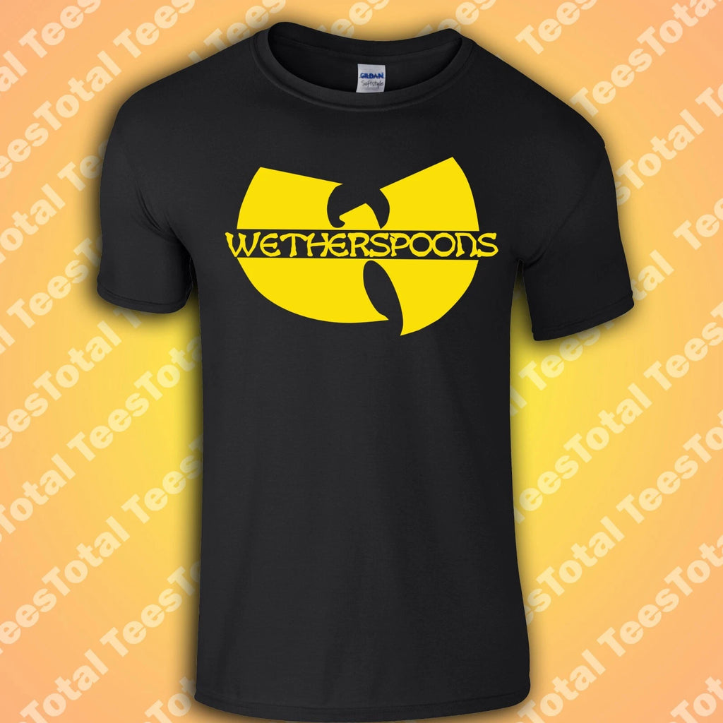 Wetherspoons T-Shirt | Pub | Spoof | Funny | Hip Hop | Rap | 90s |