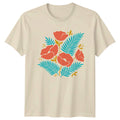 Boho Colorful Flower Bundle Womens T-Shirt Floral Nature Gift For Her
