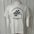 Illicit Bloc Greyhound T-Shirt White 300GSM 100% Cotton Boxy Medium/Large/XXL