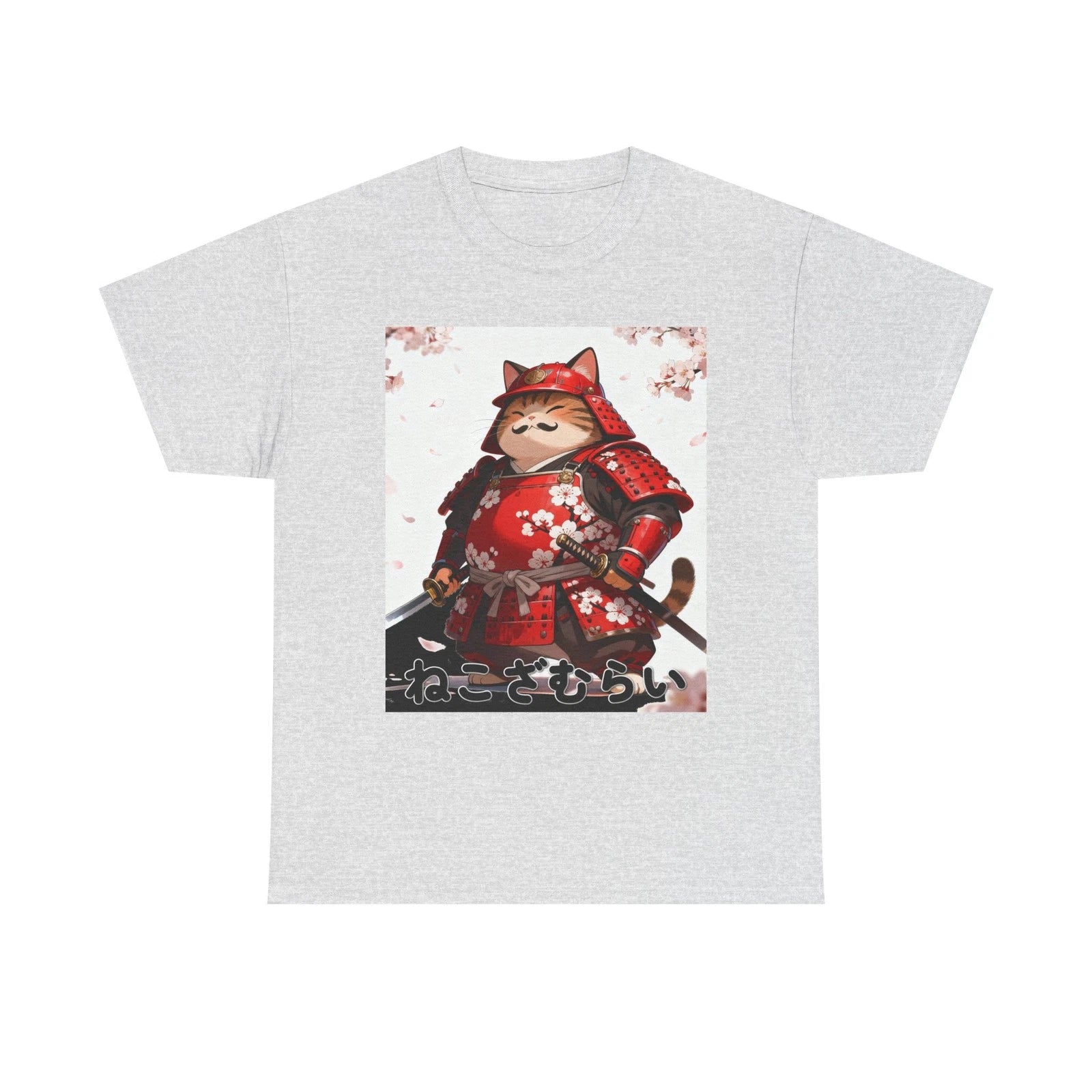 Cute Japanese Kawaii T-Shirt - Samurai Warrior Motif