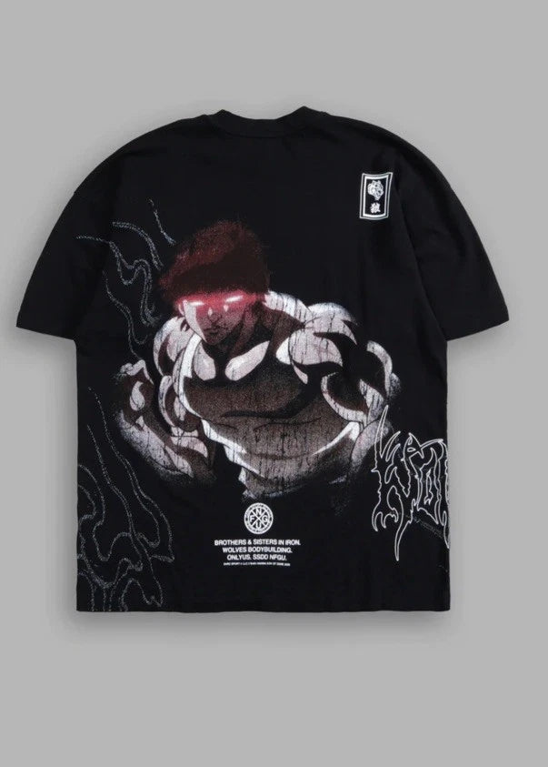 DARC SPORT BAKI SIDE BY SIDE  "PREMIUM" OVERSIZED TEE BLACK   *SOLD OUT. MEDIUM