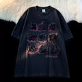 Unisex Rabbit Graphic T Shirt Cotton Oversized Vintage Casual Couple Tee