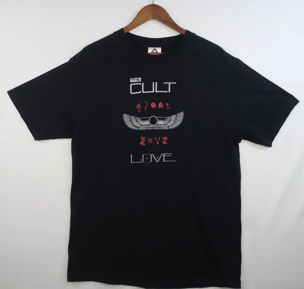 The Cult T Shirt AAA Vintage Size Large Gothic Rock Love Concert T Shirt Y2K
