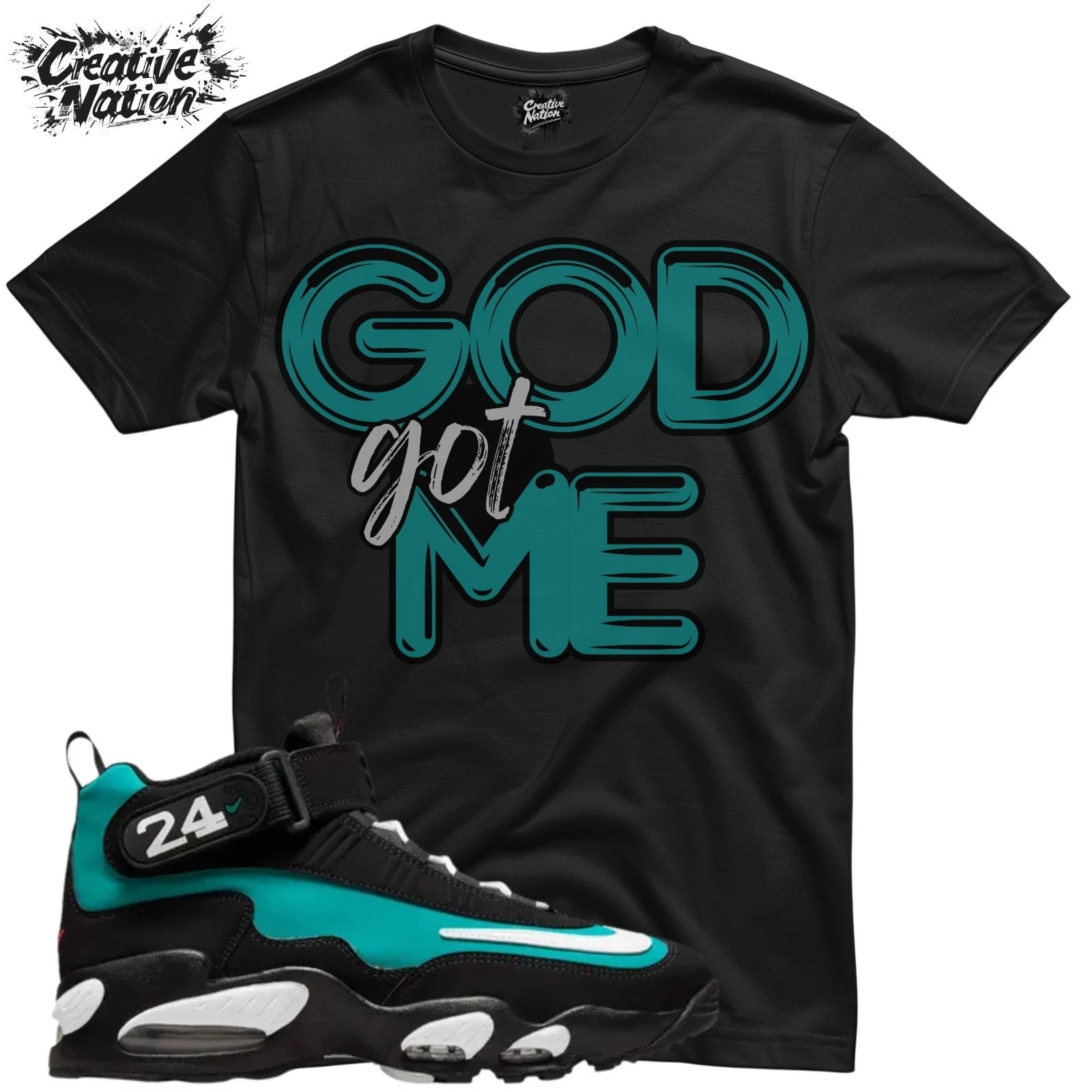 Shirt To Match Black Freshwater Unisex Tee GOD Got Me Shirt