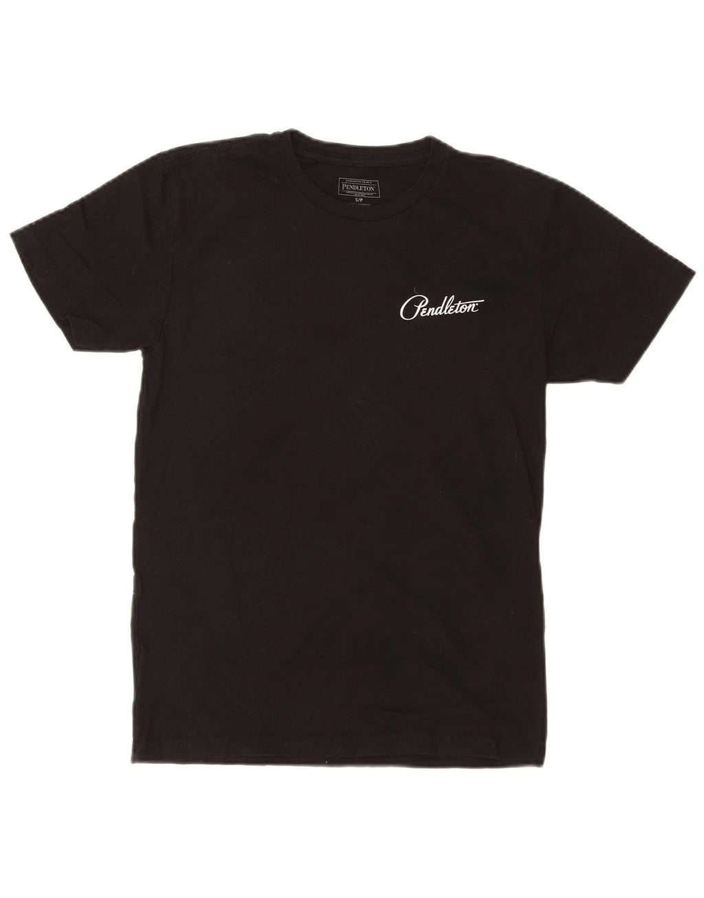PENDLETON Mens Graphic T-Shirt Top Small Black DY05