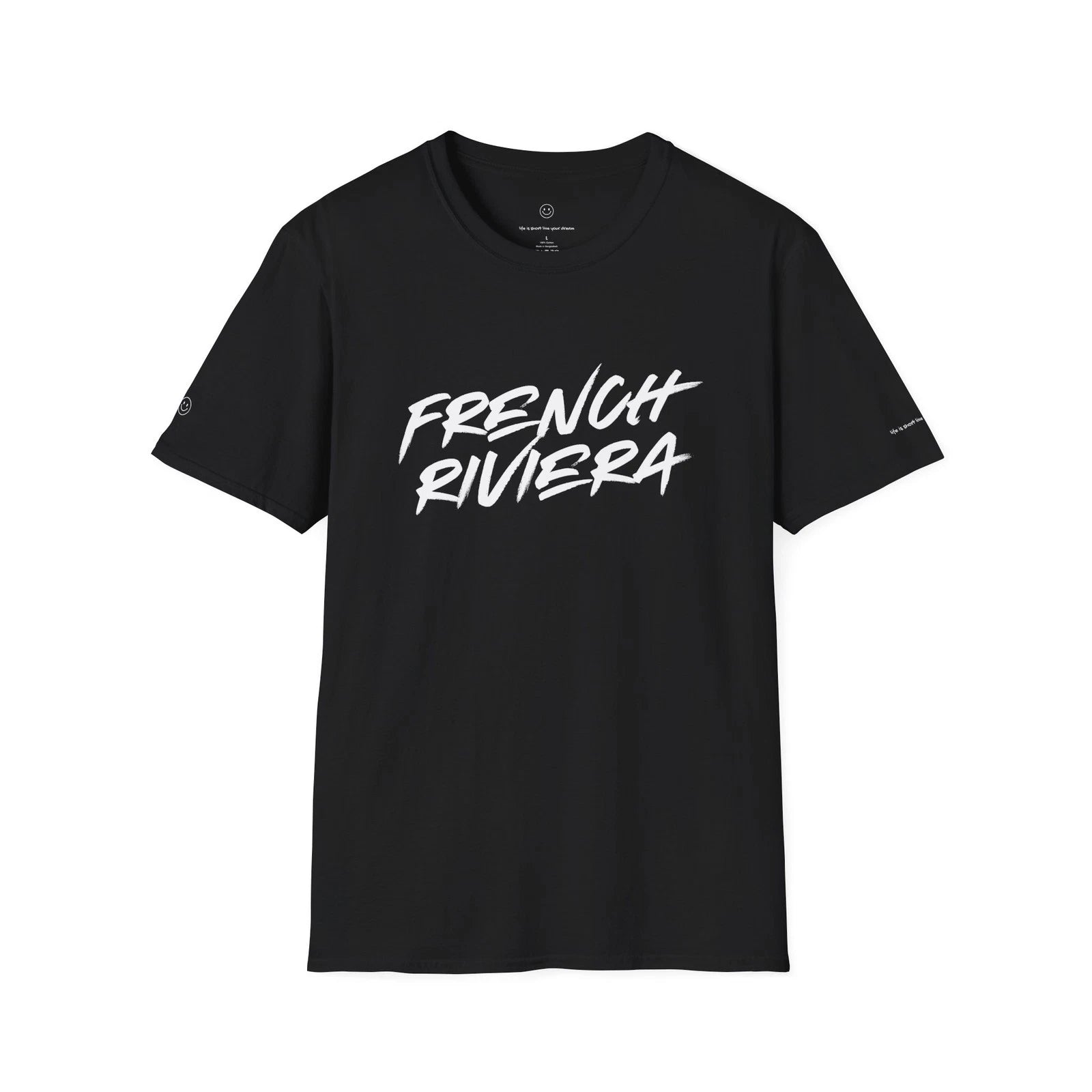 FRENCH RIVIERA T-Shirt Minimalist Luxury Travel Tee Unisex Casual Shirt