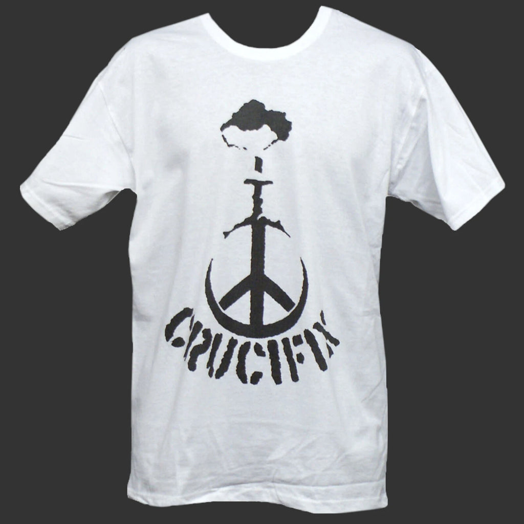 CRUCIFIX CRUST HARDCORE PUNK ROCK T-SHIRT unisex S-3XL
