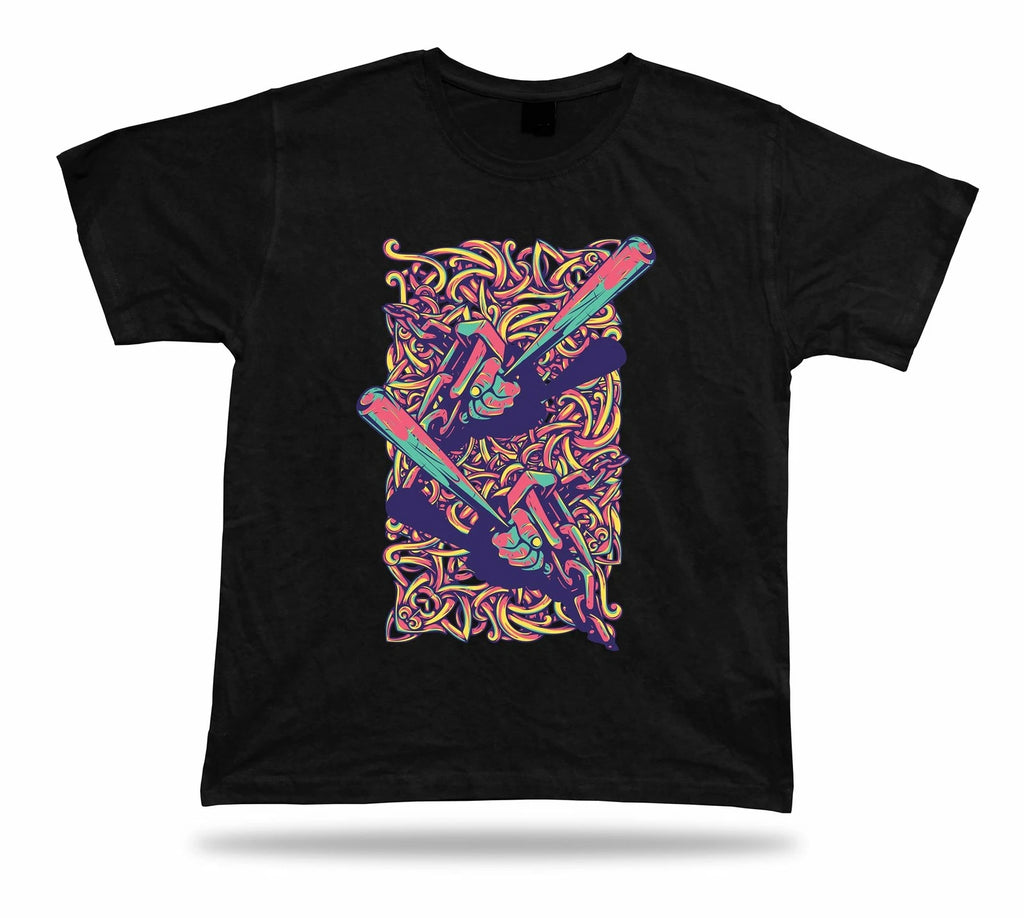 Baseball Chain Colorful Sports design stylish tshirt tee vector birthday gift