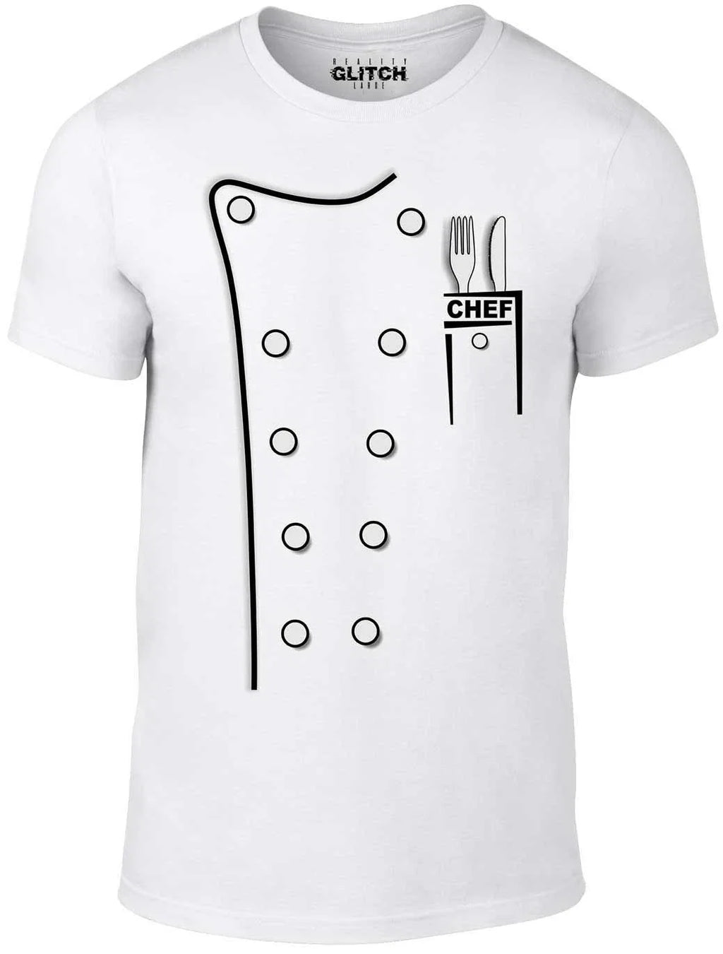 Chef Whites T-Shirt - Men's Funny Cooking Gift Cook Food Outfit Kitchen Costume