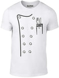 Chef Whites T-Shirt - Men's Funny Cooking Gift Cook Food Outfit Kitchen Costume