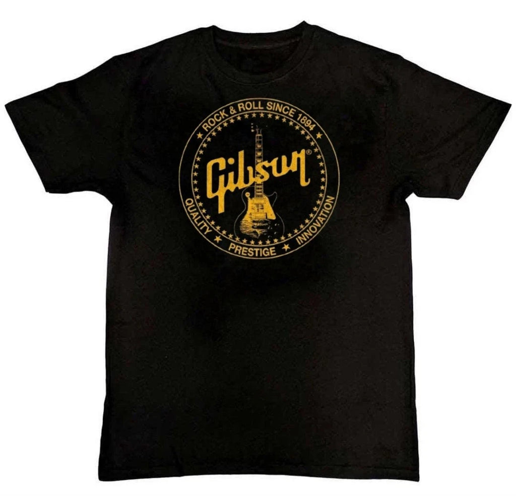 Gibson Les Paul Guitar Music 1894 Graphic Print Unisex T-Shirt S M L XL 2 3 4 XL
