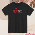 American Heart Association Logo Mens T-Shirt Cotton Graphic Tee Made in USA S-5X