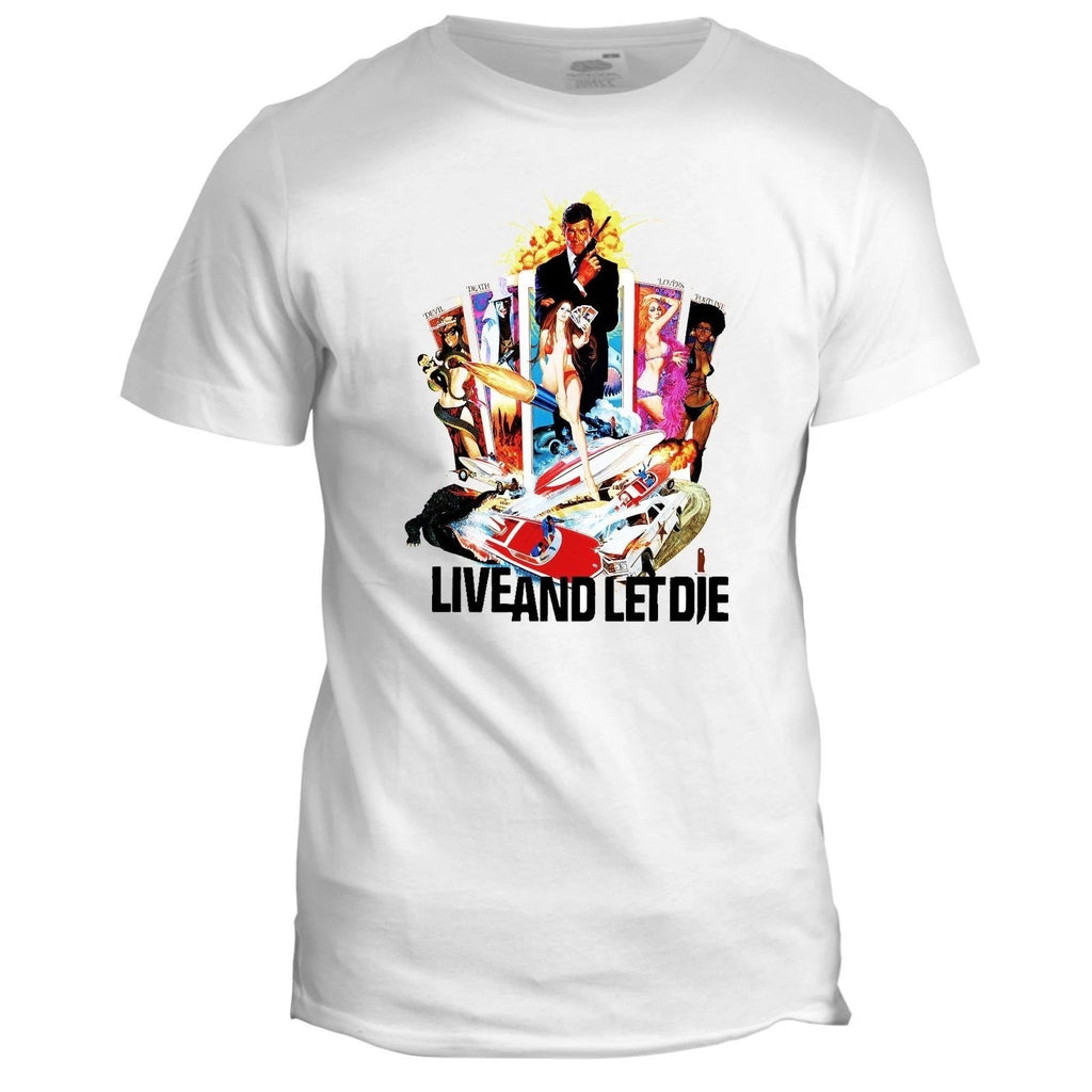 homage horror sci fi film movie t shirt for halloween james bond fan