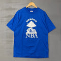 Vintage Memphis 1998 NBA Basketball Shirt Blue Hanes 90s Size Large