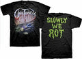 New Authentic Obituary Slowly We Rot Album Death Metal Band Shirt Cause of Death