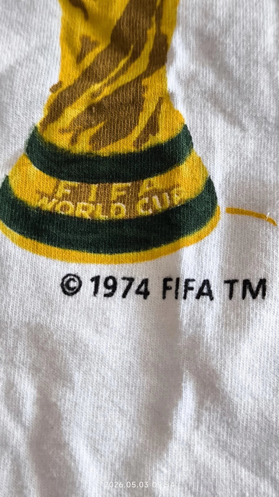 1974 FIFA Trophy World Cup West Germany 2010 Basseroder Beer Men Ringer T-Shirt