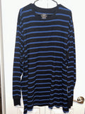 Foundry 3XL Mens Knit Henley T Shirt Long Sleeve