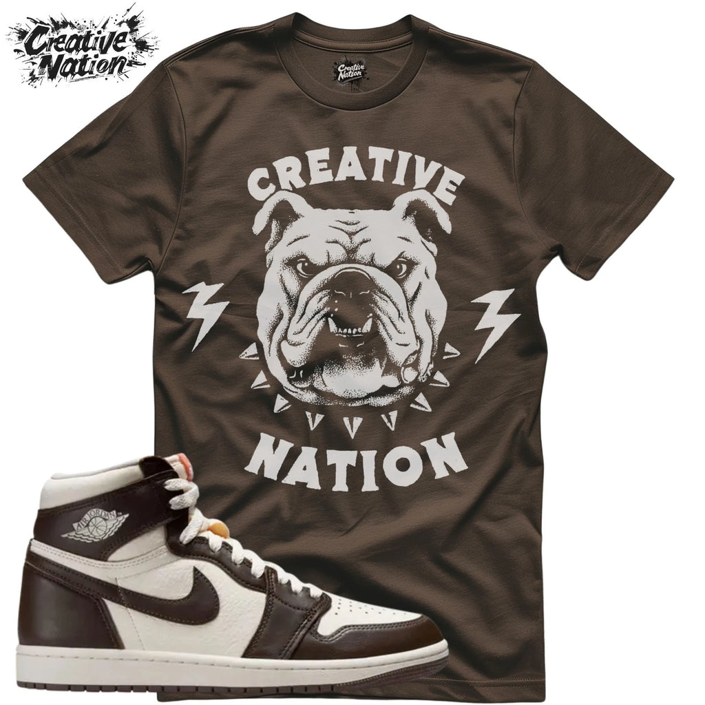 Shirt To Match 1 High OG Light Madder Root Unisex Tee Sneaker Shirt Dog Shirt