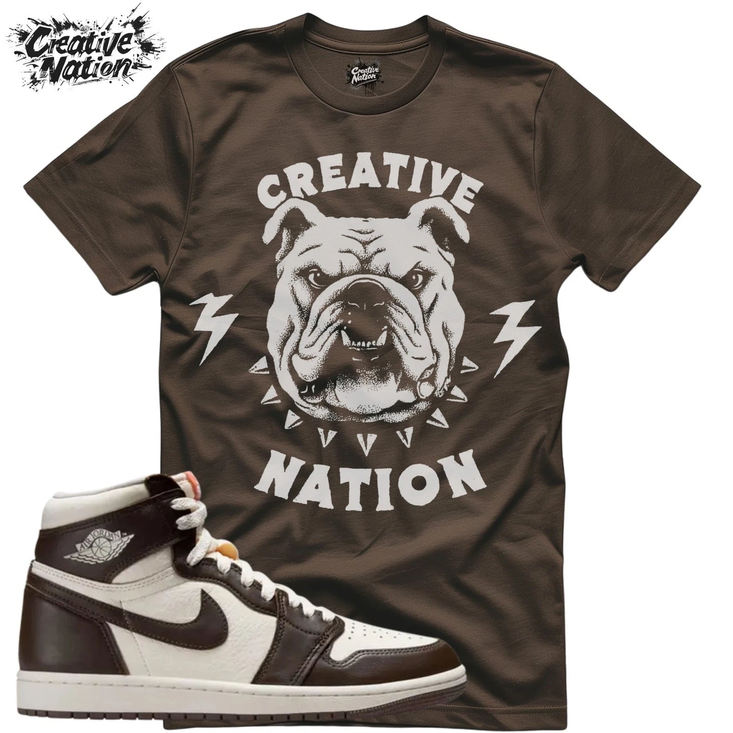 Shirt To Match 1 High OG Light Madder Root Unisex Tee Sneaker Shirt Dog Shirt