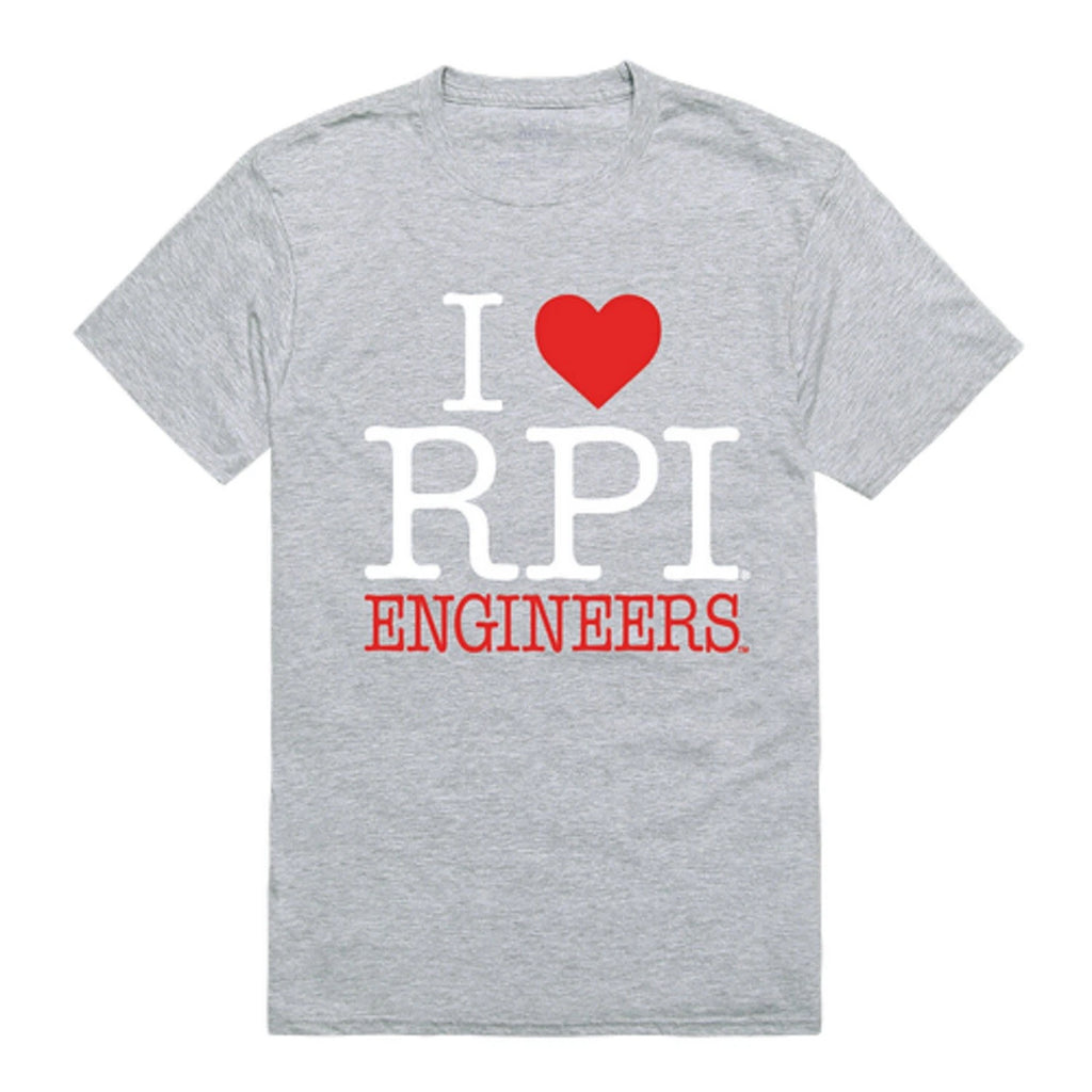 Rensselaer Polytechnic Institute Engineers RPI NCAA Cotton I Love Tee T Shirt