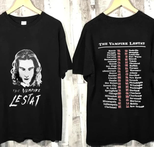 The Vampire Les.tat Tour Shirt - Gothic Vampire Band Tee - 90S Horror T-Shirt