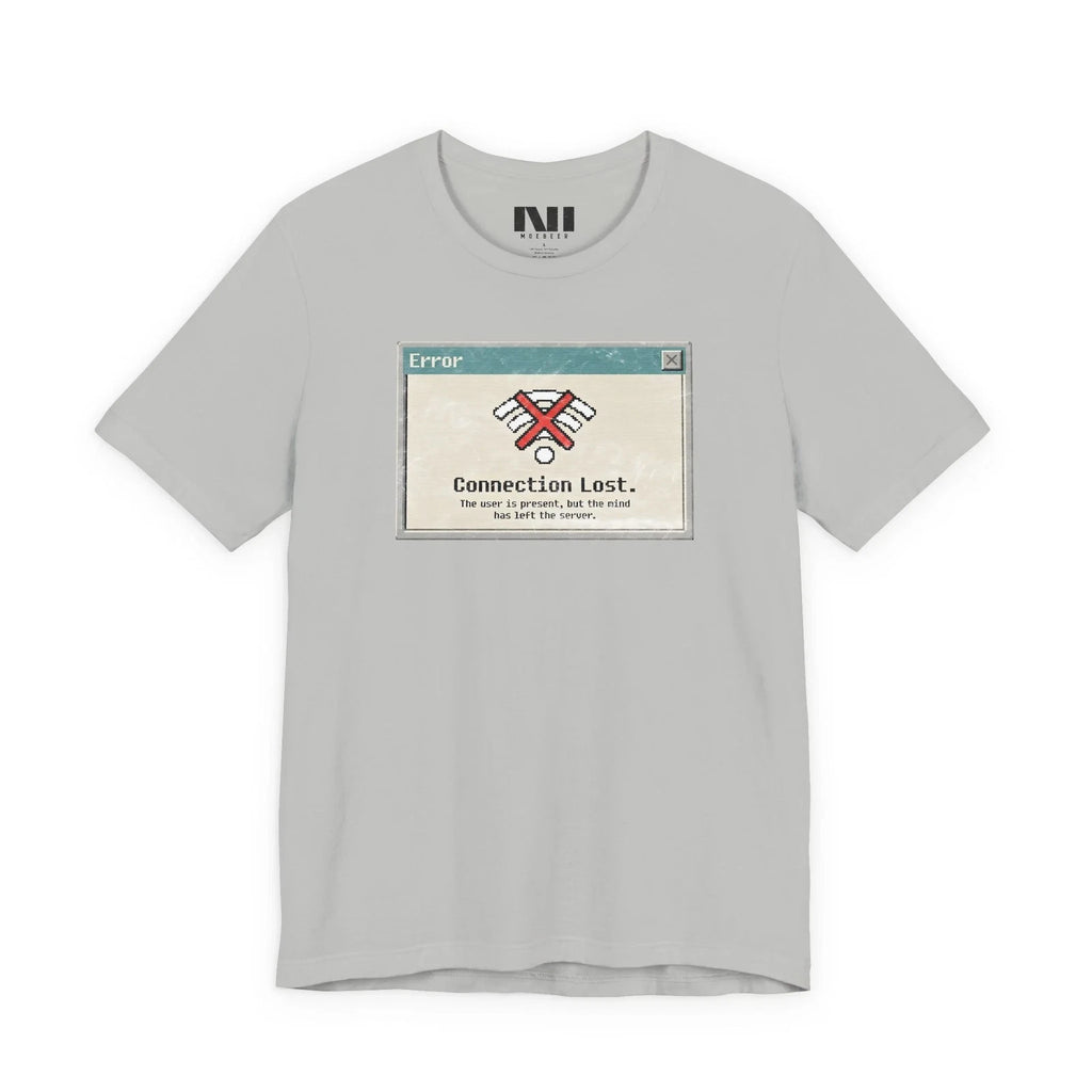 Funny Introvert T-Shirt Connection Lost Retro Offline Graphic Tee MOEBEER