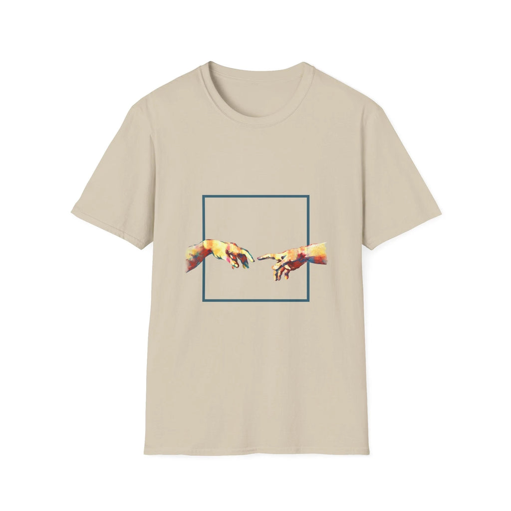 Artistic Hands Unisex T-Shirt, Casual Wear, Gift for Art Lovers, Creative