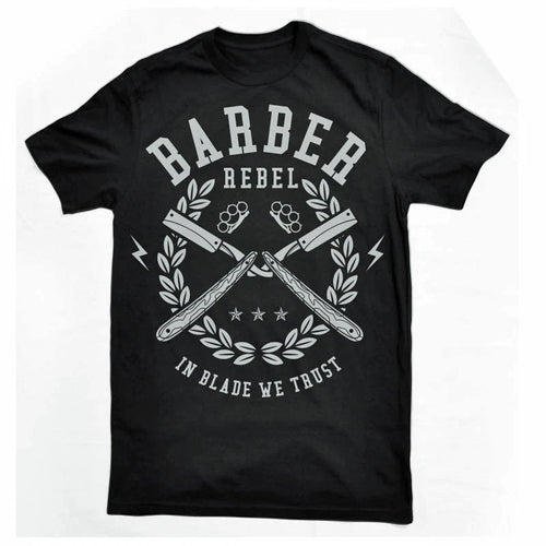 Barber Shop Rebel Tee Shirt Men Big & Tall Graphic T Pro Club Shaka RTP T