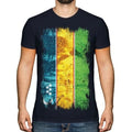 KARAKALPAKSTAN GRUNGE FLAG MENS T-SHIRT TEE TOP FOOTBALL GIFT SHIRT CLOTHING