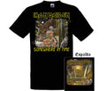 Camiseta Iron Maiden' Somewhere In Time Album Artwork - Iconic Heavy Metal Band