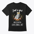 Girl Freaking Loves Zebra Boho Style T-Shirt Made in the USA Size S to 5XL