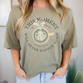 Mindfulness Idiom T-Shirt, Be Present Theme, Peaceful Vibes, Cool Casual Wear