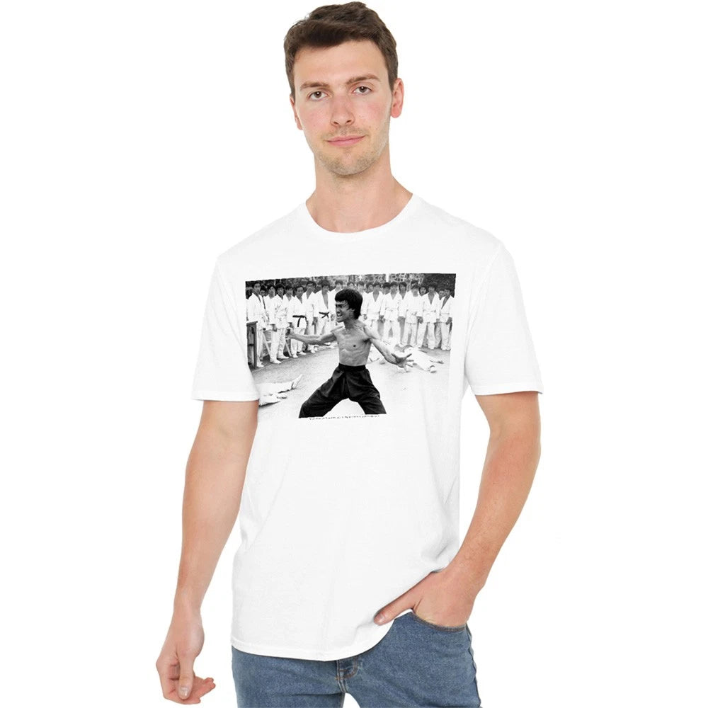Bruce Lee Triumphant T-Shirt S-5XL, White