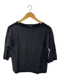 AURALEE T-shirt Cotton Black Size 0
