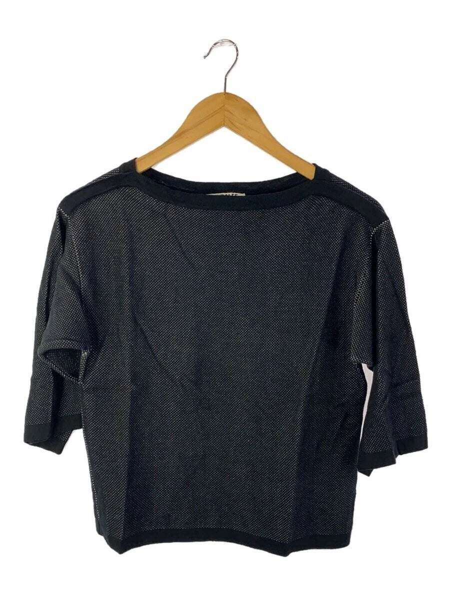 AURALEE T-shirt Cotton Black Size 0