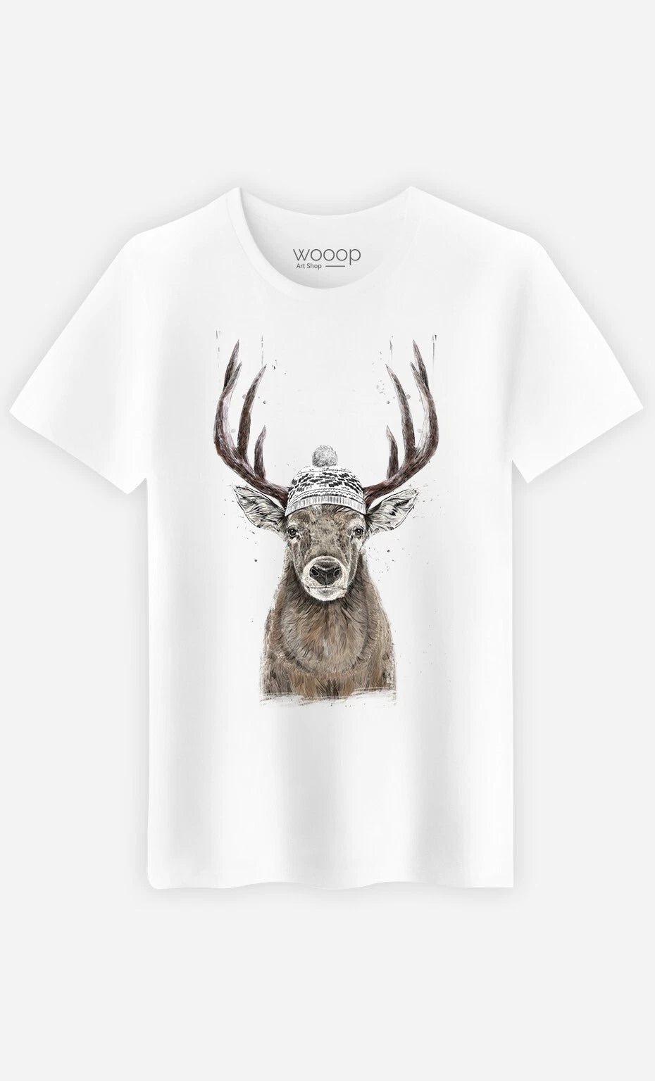 Men's Short Sleeve T-Shirt White, LET'S GO OUTSIDE