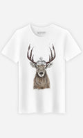 Men's Short Sleeve T-Shirt White, LET'S GO OUTSIDE