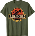 Jurassic Dad Pain Finds A Way Funny Sarcastic Skeleton T-Shirt