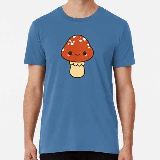Kawaii Red Toadstool Size S to 5XL Made in the USA T-Shirt