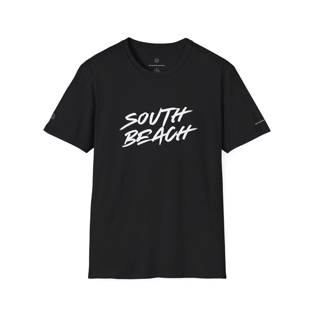 SOUTH BEACH T-Shirt Minimalist Luxury Travel Tee Unisex Casual Shirt